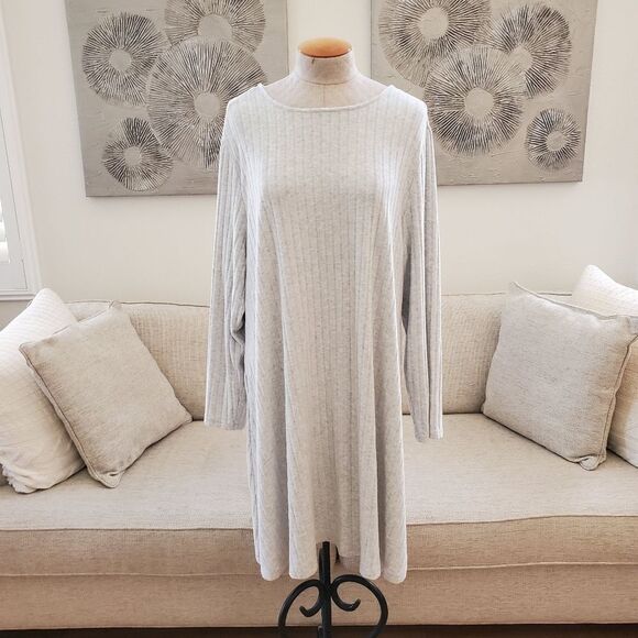 Style & Co Plus Size Ribbed-Knit Dress sz 3x - Picture 2 of 11